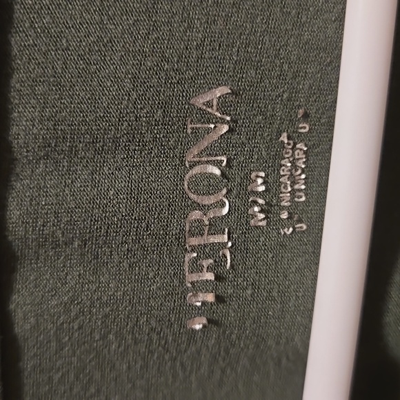 Merona Olive Green Top T Shirt Lightweight V Neck - Picture 4 of 7